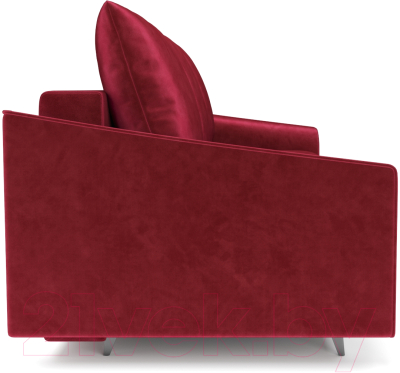 Диван Mebel-Ars Уэльс (бархат красный Star Velvet 3 Dark Red)