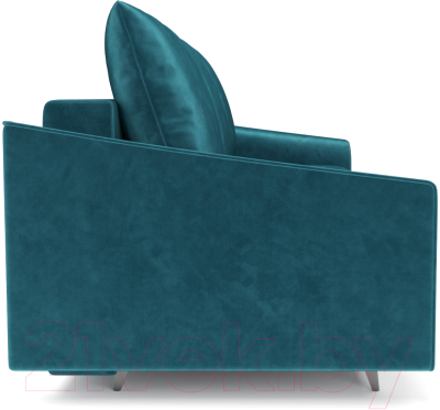 Диван Mebel-Ars Уэльс (бархат сине-зеленый Star Velvet 43 Black Green)