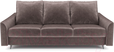 Диван Mebel-Ars Уэльс (бархат серо-шоколадный Star Velvet 60 Cofee)
