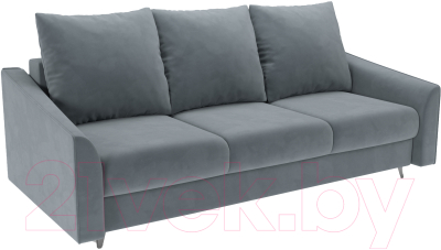 Диван Mebel-Ars Уэльс (велюр серо-синий HB-178 26) - фото