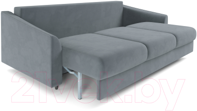 Диван Mebel-Ars Уэльс (велюр серо-синий HB-178 26)