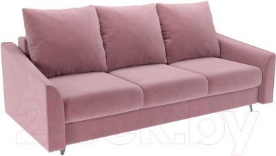 Диван Mebel-Ars Уэльс (велюр пудра НВ-178 18) - фото