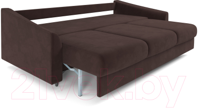 Диван Mebel-Ars Уэльс (велюр шоколад HB-178 16)