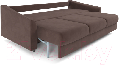 Диван Mebel-Ars Уэльс (велюр молочный шоколад НВ-178 13)