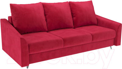 Диван Mebel-Ars Уэльс (кордрой красный) - фото