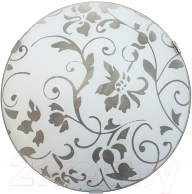 Потолочный светильник Элетех Эрика 250 НПБ 01-60-130 М15 / 1005206090 (матовый белый/металлик) - фото