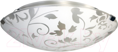 Потолочный светильник Элетех Эрика 250 НПБ 01-60-130 М15 / 1005206090 (матовый белый/металлик)