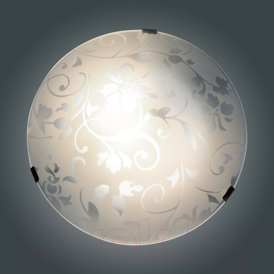 Потолочный светильник Элетех Эрика 250 НПБ 01-60-130 М15 / 1005206090 (матовый белый/металлик)