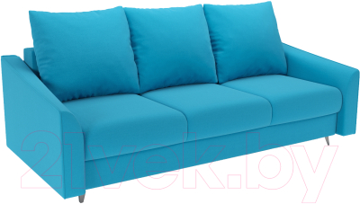 Диван Mebel-Ars Уэльс (рогожка синий) - фото