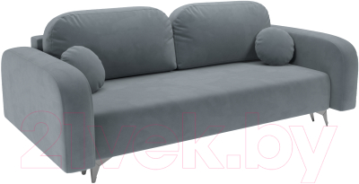 Диван Mebel-Ars Цюрих (велюр серо-синий HB-178 26) - фото