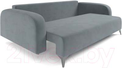 Диван Mebel-Ars Цюрих (велюр серо-синий HB-178 26)