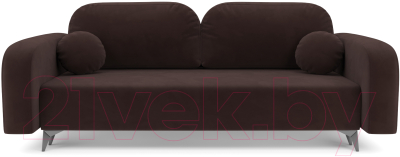 Диван Mebel-Ars Цюрих (велюр шоколад HB-178 16)