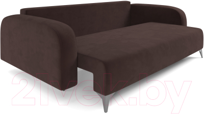 Диван Mebel-Ars Цюрих (велюр шоколад HB-178 16)