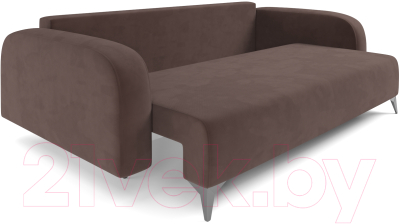 Диван Mebel-Ars Цюрих (велюр молочный шоколад НВ-178 13)