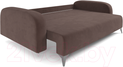 Диван Mebel-Ars Цюрих (велюр молочный шоколад НВ-178 13)