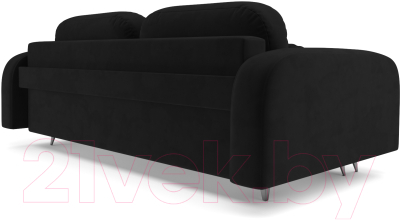Диван Mebel-Ars Цюрих (велюр черный НВ-178 17)