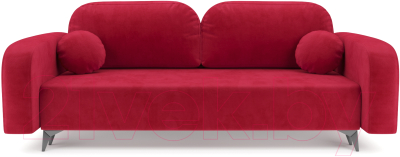 Диван Mebel-Ars Цюрих (кордрой красный)