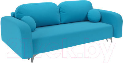 Диван Mebel-Ars Цюрих (рогожка синий) - фото