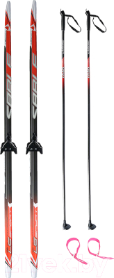 Комплект беговых лыж STC Step 0075 170/130