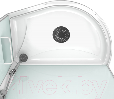 Душевая кабина Domani-Spa Simple 128 High L / DS01Sm128LHWCl00-V1.2