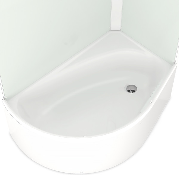 Душевая кабина Domani-Spa Simple 128 High R / DS01Sm128RHWCl00-V1.2