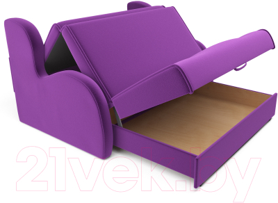 Диван Mebel-Ars Атлант 120 (фиолетовый)