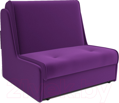 Диван Mebel-Ars Аккордеон №2 (фиолетовый) - фото
