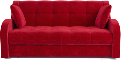 Диван Mebel-Ars Аккордеон Барон (красный кордрой)