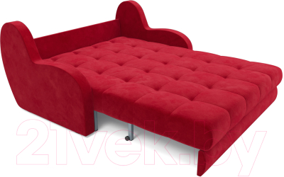 Диван Mebel-Ars Аккордеон Барон (красный кордрой)