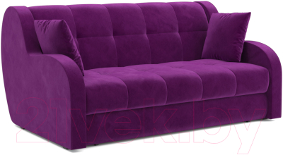 Диван Mebel-Ars Аккордеон Барон (фиолетовый) - фото