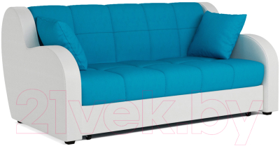 Диван Mebel-Ars Аккордеон Барон (синий) - фото