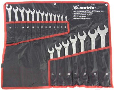 Набор ключей Matrix 15441 - фото