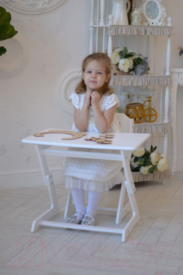 Комплект мебели с детским столом Конек Горбунек Конек-мини (белый)
