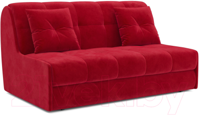 Диван Mebel-Ars Аккордеон Барон №2 (кордрой красный) - фото