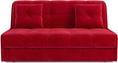 Диван Mebel-Ars Аккордеон Барон №2 (кордрой красный)