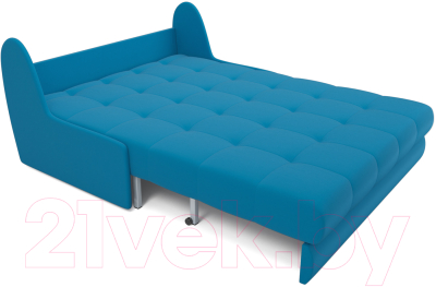 Диван Mebel-Ars Аккордеон Барон №2 (рогожка синий)