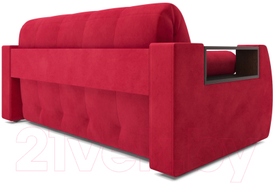 Диван Mebel-Ars Аккордеон Барон №3 (красный кордрой)