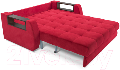 Диван Mebel-Ars Аккордеон Барон №3 (красный кордрой)