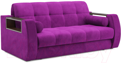 Диван Mebel-Ars Аккордеон Барон №3 (фиолетовый) - фото