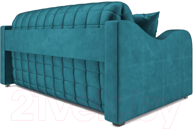 Диван Mebel-Ars Аккордеон Барон №4 (бархат сине-зеленый Star Velvet 43 Black Green)