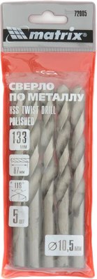 Набор сверл Matrix 72005 - фото