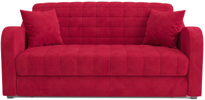 Диван Mebel-Ars Аккордеон Барон №4 (кордрой красный)