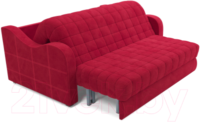 Диван Mebel-Ars Аккордеон Барон №4 (кордрой красный)