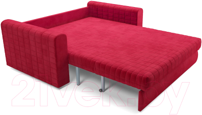 Диван Mebel-Ars Аккордеон Барон №5 (красный кордрой)