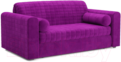 Диван Mebel-Ars Аккордеон Барон №5 (фиолетовый) - фото