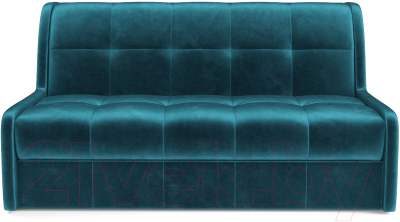 Диван Mebel-Ars Аккордеон Барон №6 (бархат сине-зеленый Star Velvet 43 Black Green)