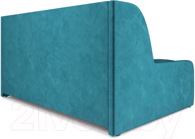 Диван Mebel-Ars Аккордеон Барон №6 (бархат сине-зеленый Star Velvet 43 Black Green)