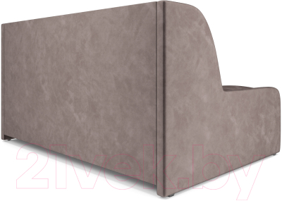 Диван Mebel-Ars Аккордеон Барон №6 (бархат серо-шоколадный Star Velvet 60 Coffee)