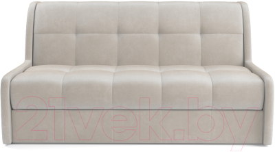 Диван Mebel-Ars Аккордеон Барон №6 (бархат бежевый Star Velvet 6 Light Beige)