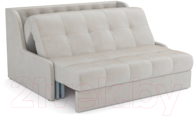 Диван Mebel-Ars Аккордеон Барон №6 (бархат бежевый Star Velvet 6 Light Beige)